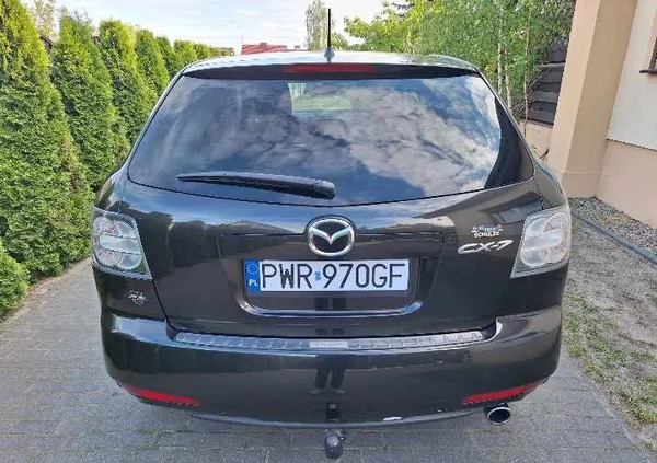 Mazda CX-7 cena 27800 przebieg: 230800, rok produkcji 2012 z Września małe 79